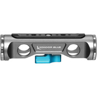 Kondor Blue Dual Rosette Clamp - Space Gray 