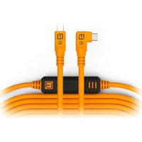 Tether Tools TetherPro Optima 10G USB-C T/Boost Lock Extension 4.8m Orange