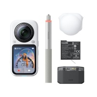 Insta360 X6 8K 360 Action Camera Essential Bundle - Arctic White