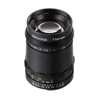 TTArtisan 100mm f/2.8 Bubble Bokeh M42 Screw Mount Lens Black