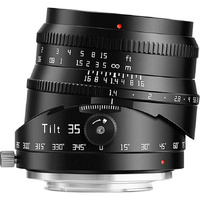 TTArtisan 35mm f/1.4 Tilt Fujifilm X Mount Lens Black