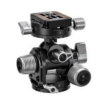 Leofoto G3 50mm 3-Axis Geared Head with BPL-50N Plate