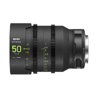 NiSi 50mm ATHENA PRIME Full Frame Cinema Lens T1.9 (L Mount)