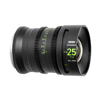 NiSi 25mm ATHENA PRIME Full Frame Cinema Lens T1.9 G Mount