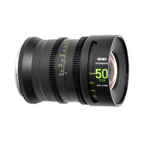NiSi 50mm ATHENA PRIME Full Frame Cinema Lens T1.9 G Mount (No Drop In Filter)