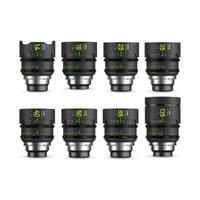 NiSi ATHENA PRIME Full Frame Cine Lens MASTER Kit with 8 Lenses + Hard Case (PL Mount)