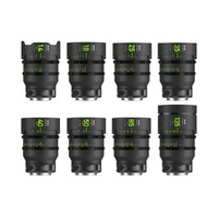 NiSi ATHENA PRIME Full Frame Cine Lens MASTER Kit with 8 Lenses + Hard Case (RF Mount)