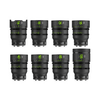 NiSi ATHENA PRIME Full Frame Cine Lens MASTER Kit with 8 Lenses + Hard Case (L Mount)
