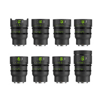 NiSi ATHENA PRIME Full Frame Cine Lens MASTER Kit with 8 Lenses + Hard Case (G Mount)