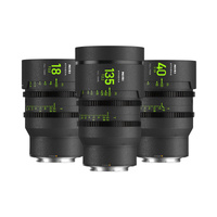 NiSi ATHENA PRIME Full Frame Cinema Lens ADD-ON Kit with Case (E Mount - No Drop in Filter)