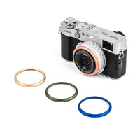 NiSi Color Rings Set for Fujifilm X100 Series (Set of 4 - Gold, Rose Gold, Blue)