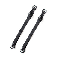 Summit Creative Bottom Buckle Strap Set of 2 (Black)