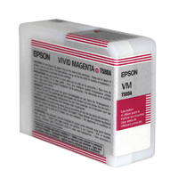 Epson UltraChrome K3 Ink Cartridge Vivid Magenta 80ml for 3880 #T580A