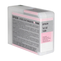 Epson UltraChrome K3 Ink Cartridge Light Vivid Magenta 80ml for 3880 #T580B