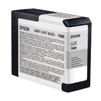 Epson UltraChrome K3 Ink Cartridge Light Light Black 80ml for 3880/3800 #T5809