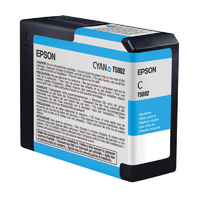 Epson UltraChrome K3 Ink Cartridge Cyan 80ml for 3880/3800 #T5802