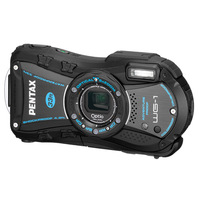 Pentax Optio WG-1 Waterproof/Shockproof Digital Camera - Black - 14 Megapixel