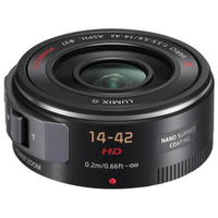 Panasonic Lumix G 14-42mm f/3.5-5.6 ASPH Power OIS Lens - Black