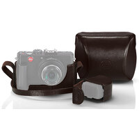 Leica Brown Leather Case for D-Lux 5 D-Lux6 Panasonic LX5 LX7 Includes Shoulder Strap   