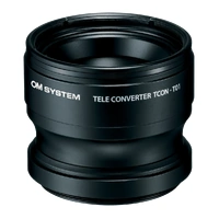 OM SYSTEM 1.7x TeleConverter TCON-T01 for TG-1,TG-2,TG-3, TG-4, TG-5, TG-6 and TG-7 (requires CLA-T01 lens adapter)