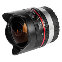 Samyang 8mm f/2.8 Fisheye for CSCs - FujiX Mount - Black