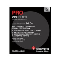 Manfrotto Pro Circular Polarising Filter - 77mm