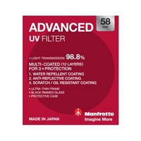 Manfrotto Advanced UV Filter - 58mm