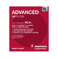 Manfrotto Advanced UV Filter - 62mm