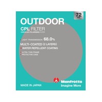 Manfrotto Essential Circular Polarising Filter - 72mm
