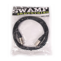 Swamp Stage Series XLR (f) –XLR (m) Balanced Microphone Cable - 10m Black