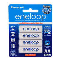 Panasonic Eneloop 4x AA Rechargeable Batteries