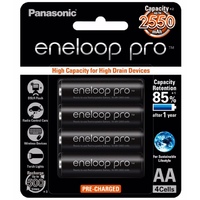 Panasonic Eneloop Pro AA Battery 4 Pack