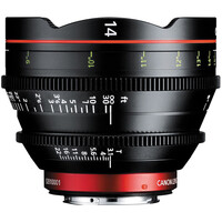 Canon CN-E 14mm T3.1 L F Cinema Prime Lens - EF Mount