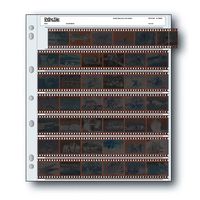 Print File 35mm Archival Storage Pages for Negatives – 100 Sheets  7 x 6 Strips