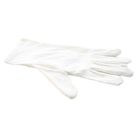 Ancilliary Lab & Retail Thin White Cotton Gloves - Large - 10 Pairs