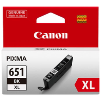 Canon CLI-651XLBK Extra Large Black Ink Tank