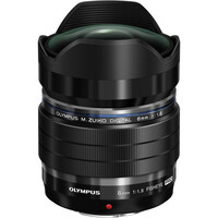 Olympus M.Zuiko Digital ED 8mm f/1.8 Fisheye PRO Lens