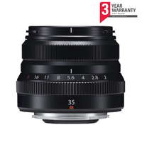 Fujifilm XF 35mm f/2.0 R WR Lens - Black 