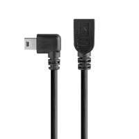 Tether Tools TetherPro Mini-B USB Right Angle Cable Adaptor - 30 cm