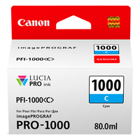 Canon Ink Cartridge PFI-1000C - Cyan