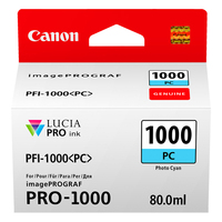 Canon Ink Cartridge PFI-1000PC - Photo Cyan