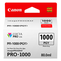 Canon Ink Cartridge PFI-1000PGY - Photo Grey
