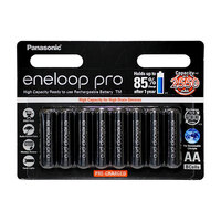 Panasonic Eneloop Pro AA Battery 8 Pack
