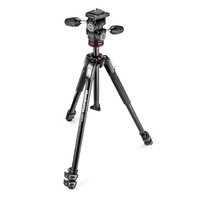 Manfrotto MK190X3-3W1 Aluminium Tripod with 804 MkII 3-Way Pan/Tilt Head