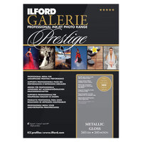 Ilford Galerie Metallic Gloss Professional Inkjet Paper A4 25 Sheets