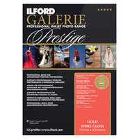 Ilford Galerie Prestige Gold Fibre Gloss Professional Inkjet Paper A4 25 sheets