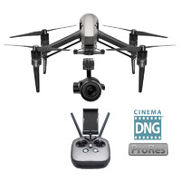 DJI Inspire 2 Premium Combo - Quadcopter + Remote Control +Zenmuse X5S + 17mm f/1.4 Lens