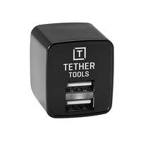 Tether Tools Rock Solid Dual USB to Wall AC Adapter