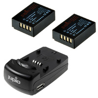 Jupio Rechargeable Fuji NP-W126 Charger Kit