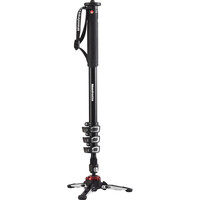 Manfrotto XPRO 4-Section Aluminium Video Monopod with FLUIDTECH Base